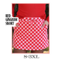 Red Gingham Skort