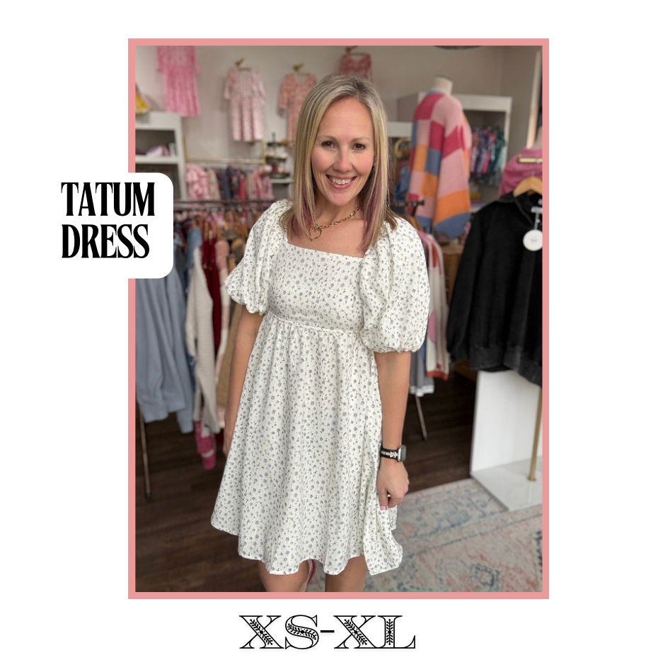 Tatum Dress- Fable Wisteria