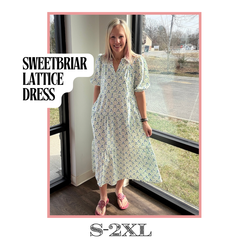 Sweetbriar Lattice Dress