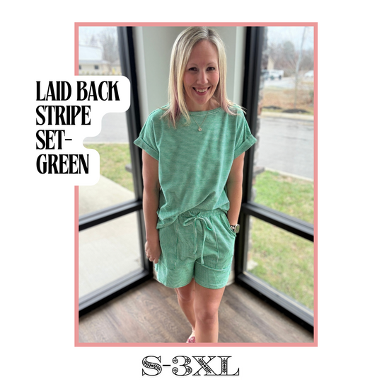 Laid Back Set- Green