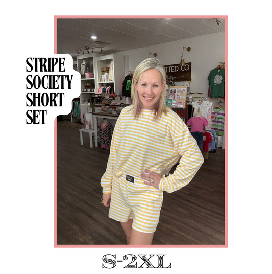 Stripe Society Set