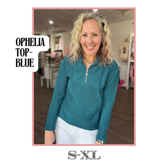 Ophelia Top- Blue