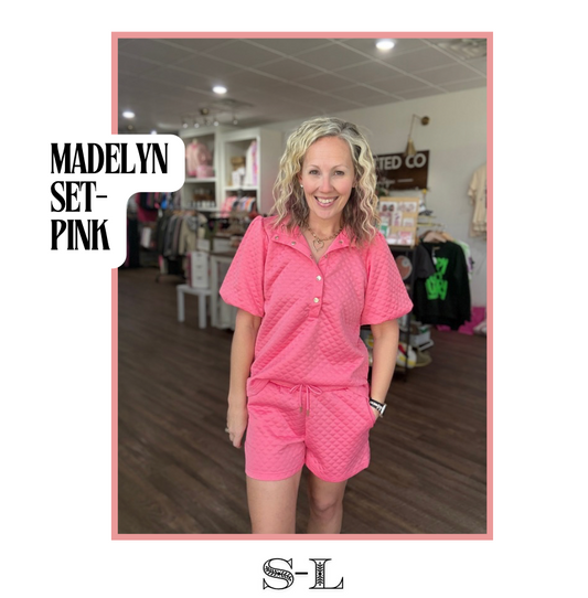 Madelyn Set- Pink