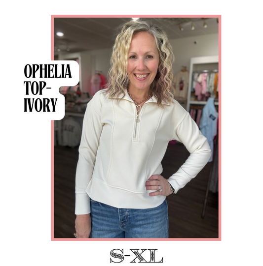 Ophelia Top- Ivory