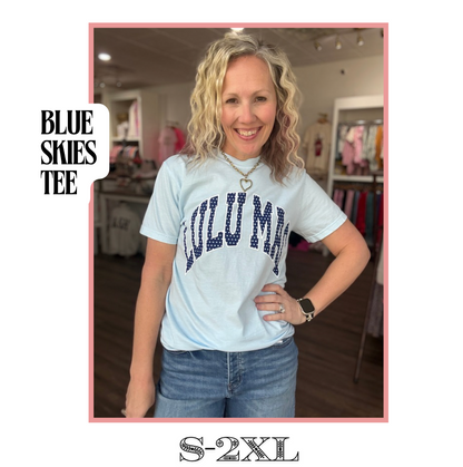 Blue Skies LuLu Tee