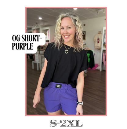 The OG Lulu Short- Purple