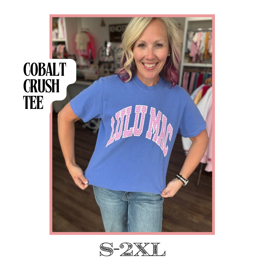 Cobalt Crush Tee