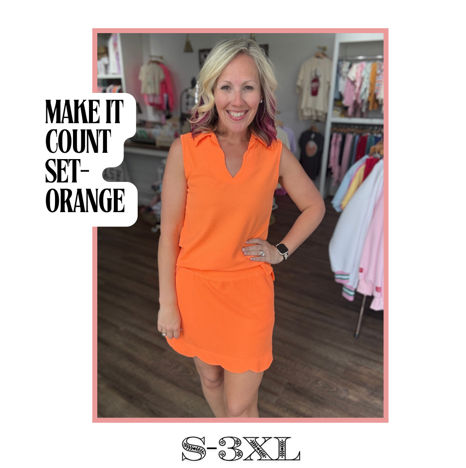 Make It Count Set- Orange