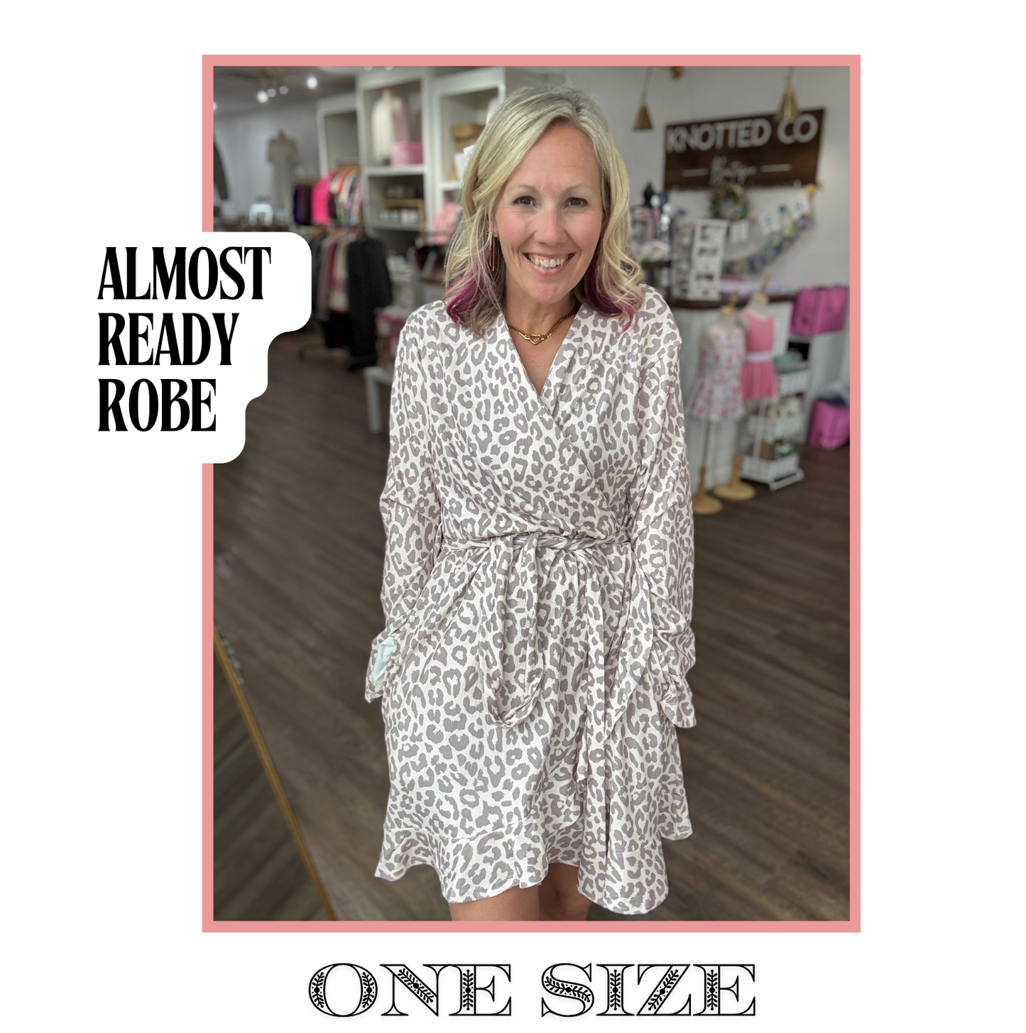 Almost Ready Ribbed Robe