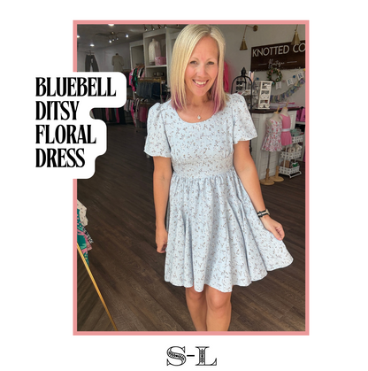 Bluebell Ditsy Floral Dress