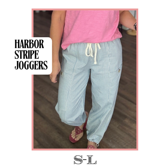 Harbor Stripe Joggers