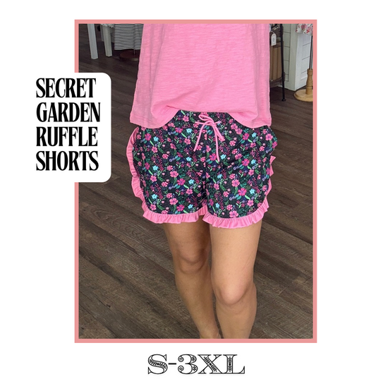 Secret Garden Ruffle Shorts