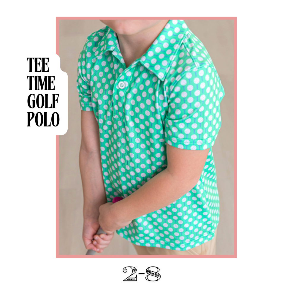 Tee Time Golf Polo