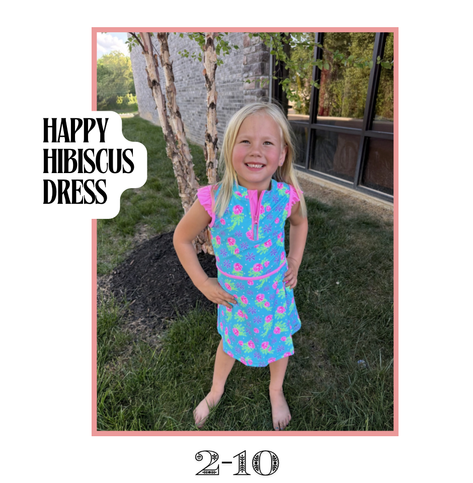 Happy Hibiscus Active Dress