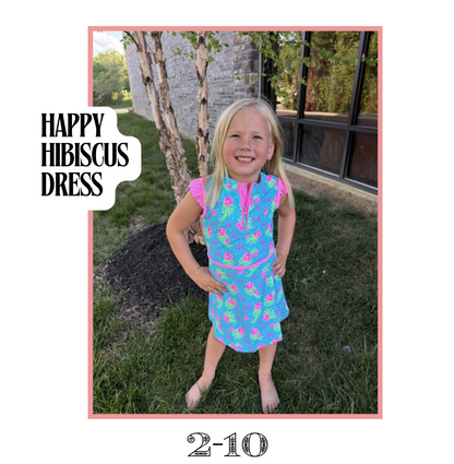 Happy Hibiscus Active Dress