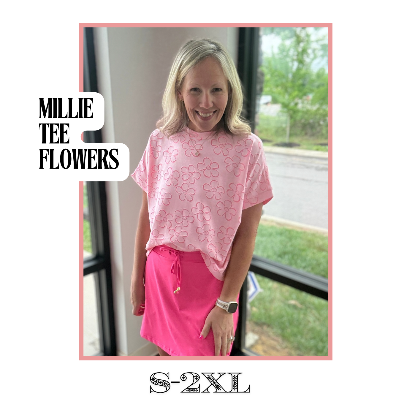 Millie Tee- Flowers