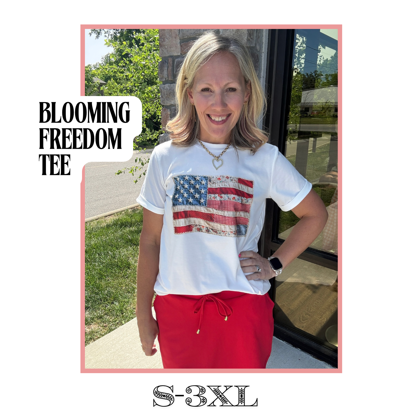 Blooming Freedom Tee