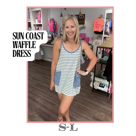 Sun Coast Waffle Dress