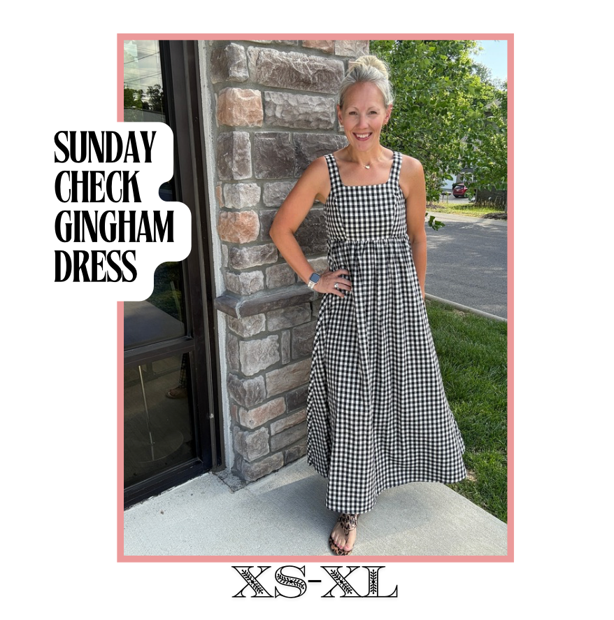 Sunday Check Gingham Dress