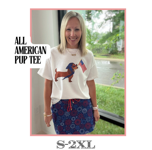 All American Pup Tee