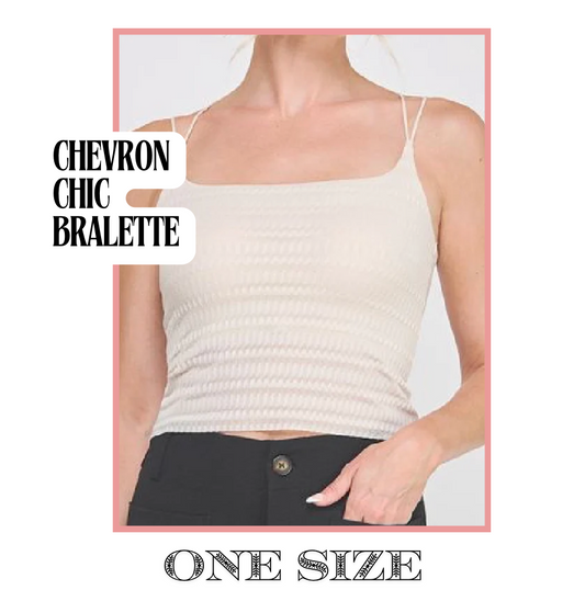 Chevron Chic Bralette