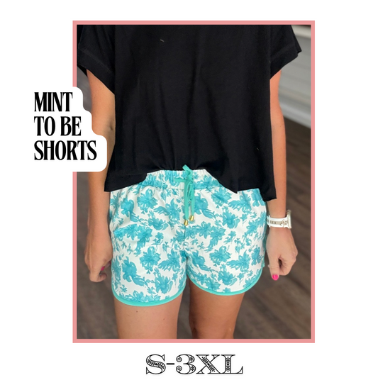 Mint to Be Shorts