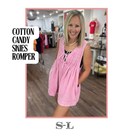 Cotton Candy Skies Romper