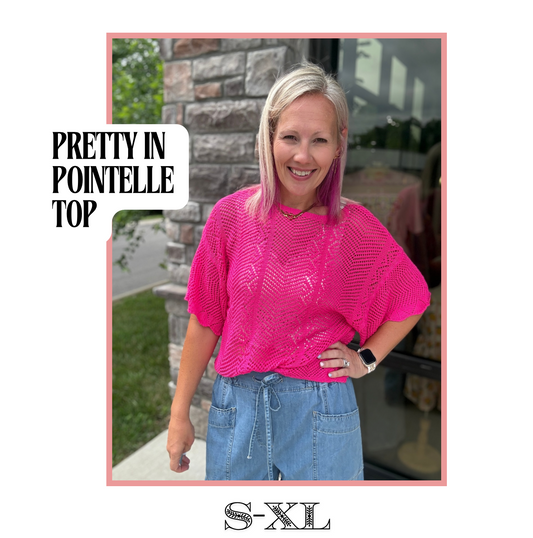 Pretty In Pointelle Top