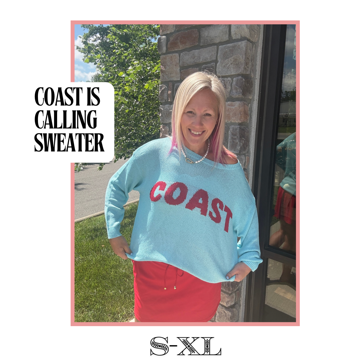 Coast is Calling Sweater