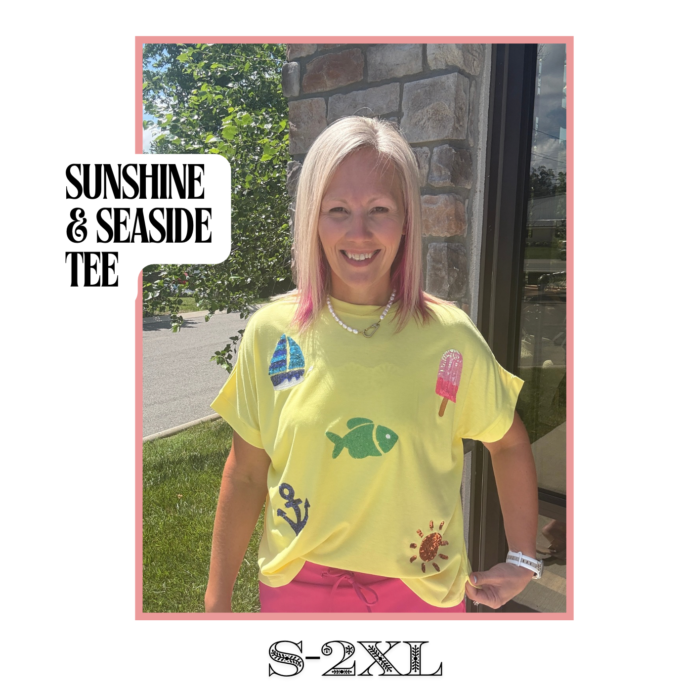 Sunshine & Seaside Tee