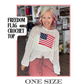 Freedom Flag Coastal Pullover