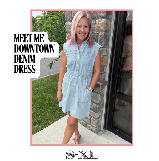 Meet Me Downtown Dress