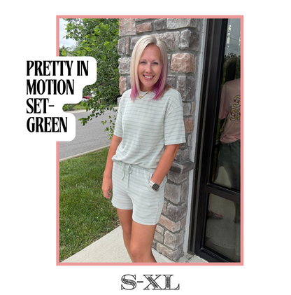 Pretty in Motion Set- Green