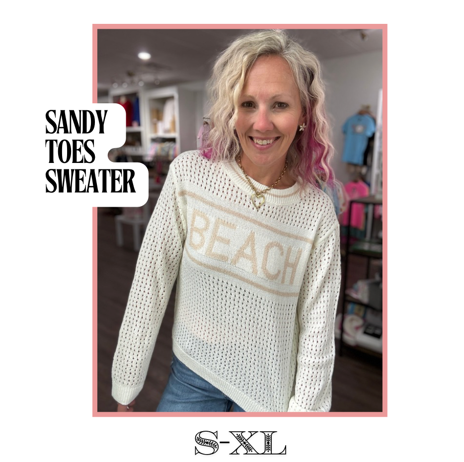 Sandy Toes Sweater