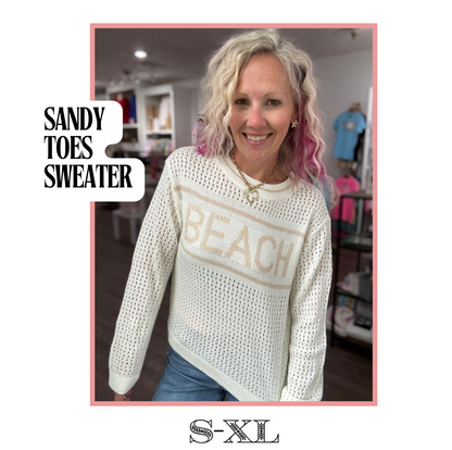 Sandy Toes Sweater