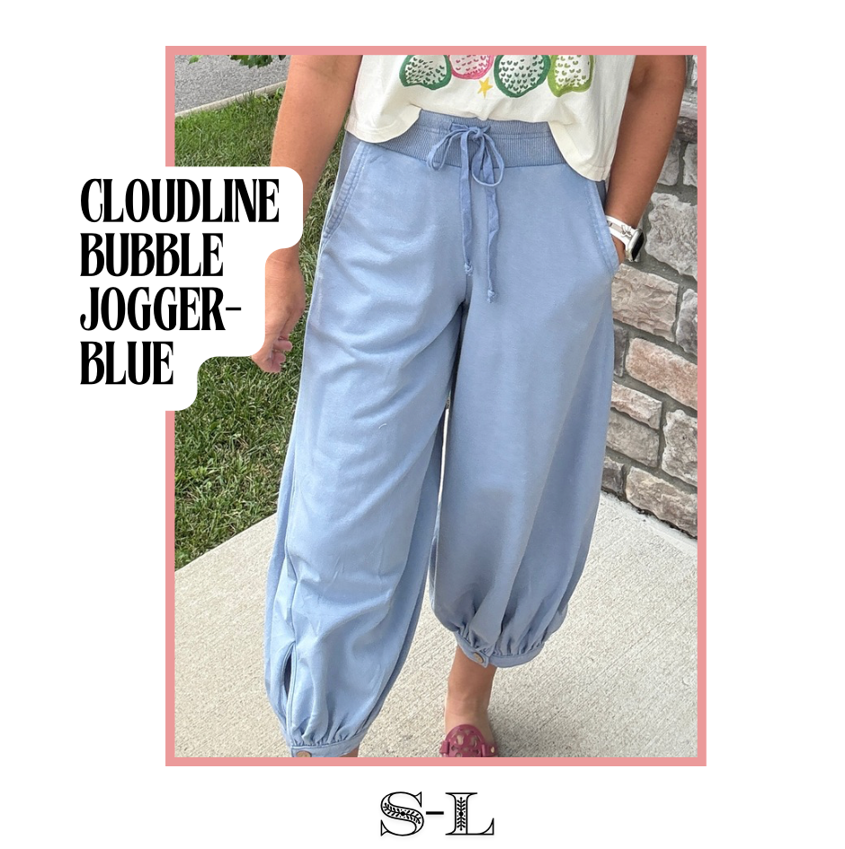 Cloudline Joggers- Blue