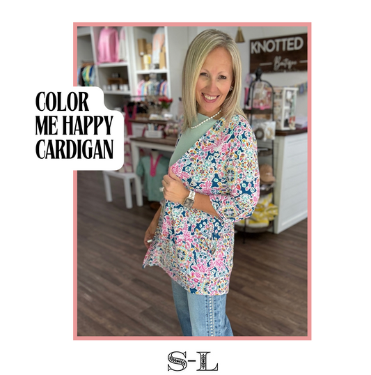 Color Me Happy Cardigan