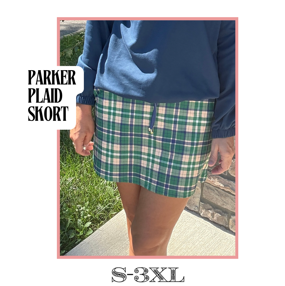 Parker Plaid Skort