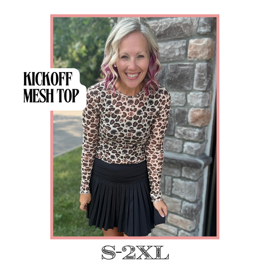 Kickoff Mesh Top