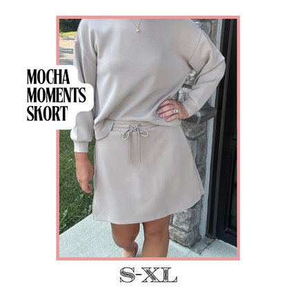 Mocha Moments Skort