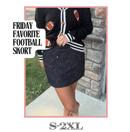 Friday Favorite Football Skort