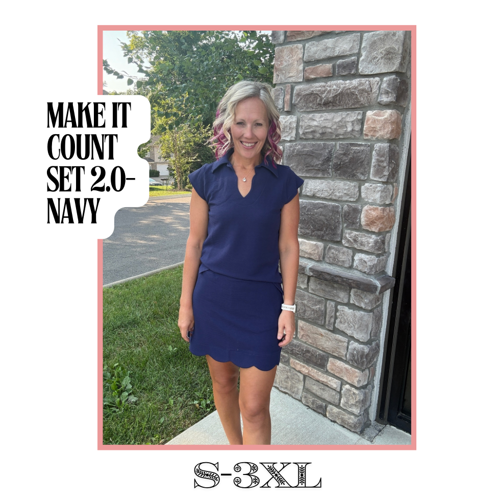 Make It Count 2.0 Set- Navy