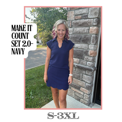 Make It Count 2.0 Set- Navy