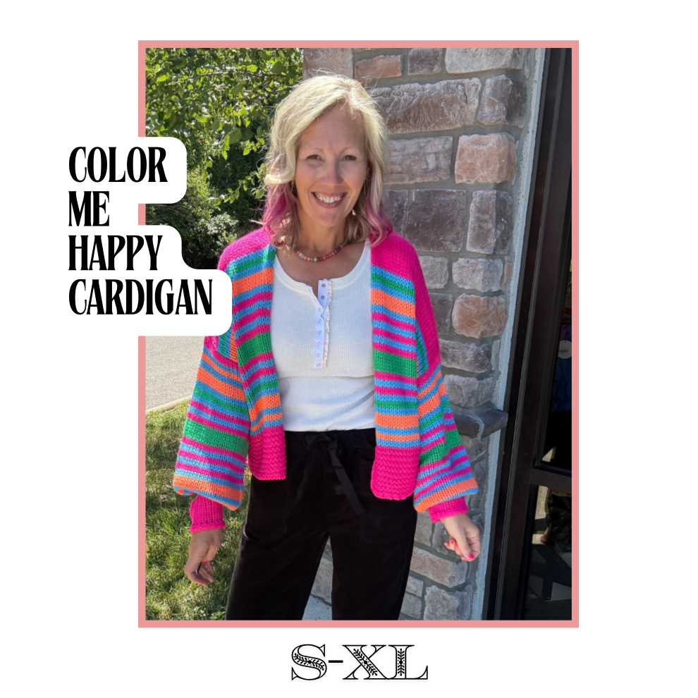 Color Me Happy Cardigan