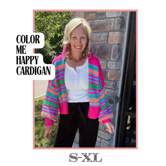 Color Me Happy Cardigan