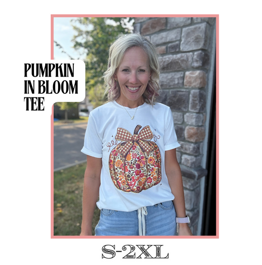 Pumpkin in Bloom Tee