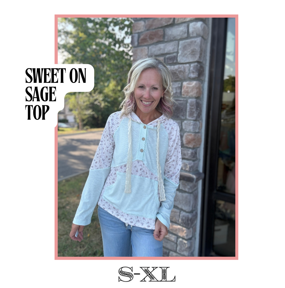 Sweet on Sage Top