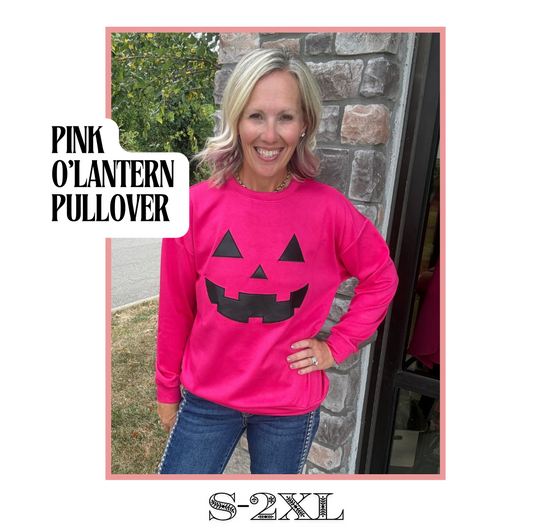 Pink-O'-Lantern Pullover