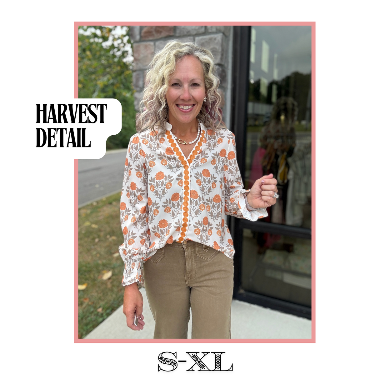 Harvest Detail Top