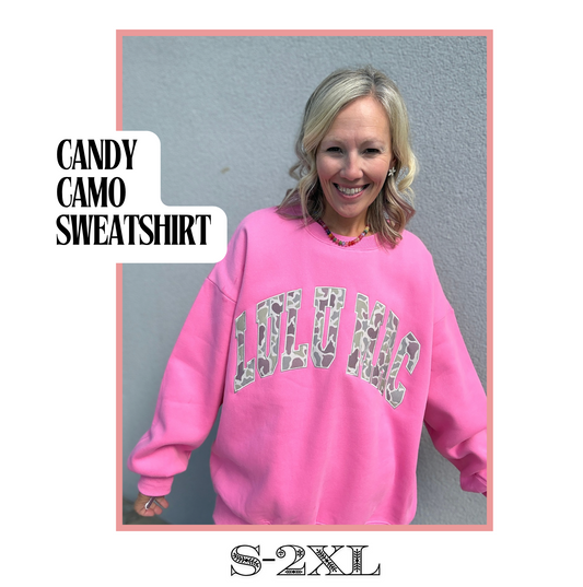 LLM Camo Candy Sweatshirt